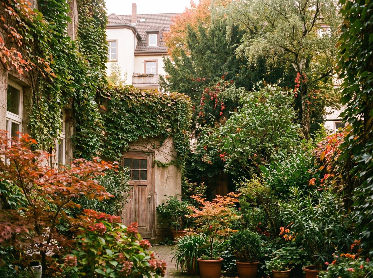 Gartenwohnung mit Zugang zum begrünten Hinterhof